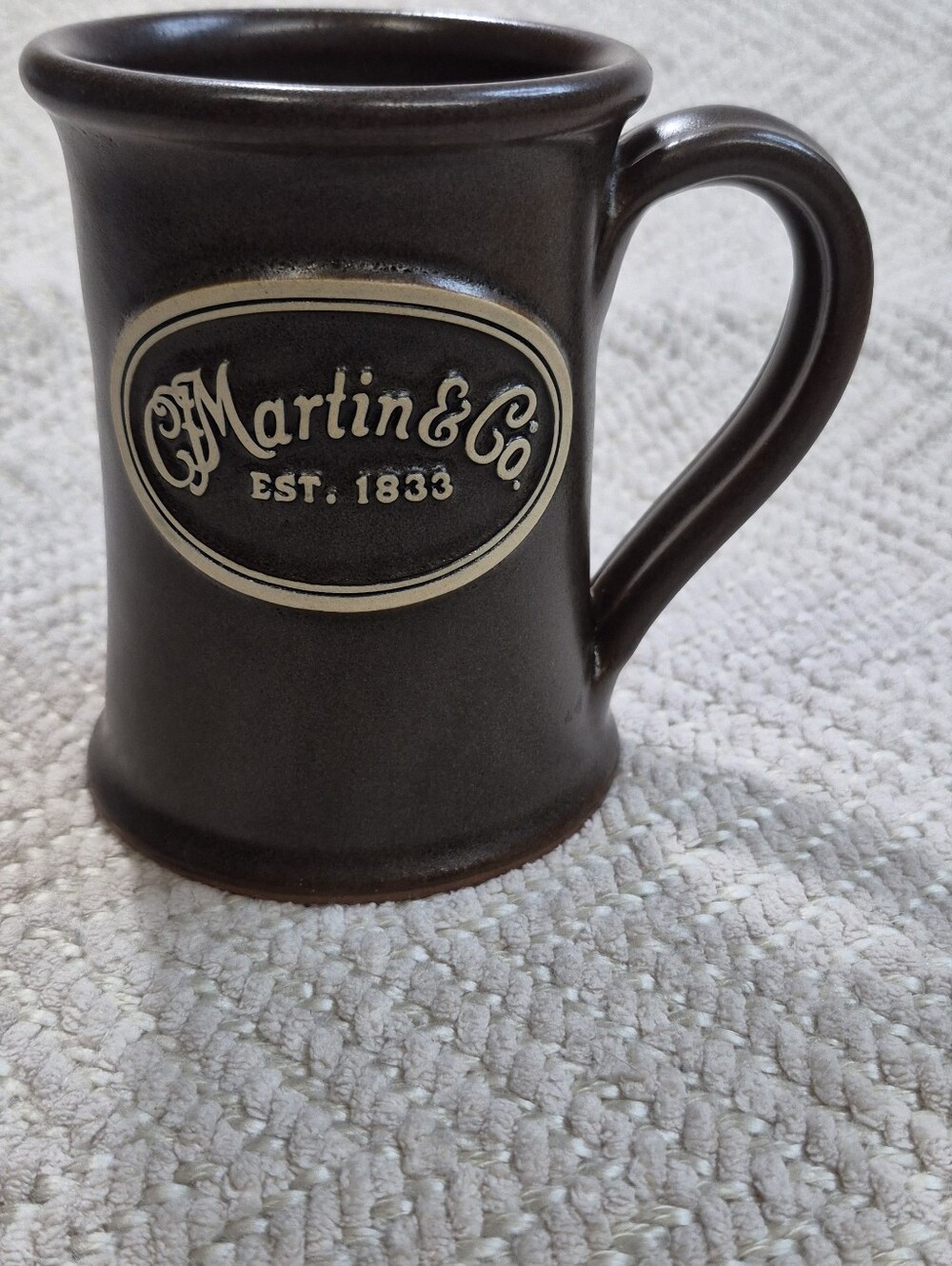 C.F. Martin & Co Guitar Mug Denver Pottery Hand Thrown USA 2011 Stoneware